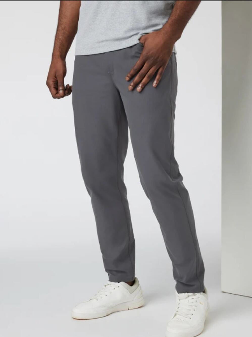Vuori Meta Pant Athletic Slim Fit 32" Grey Size 30